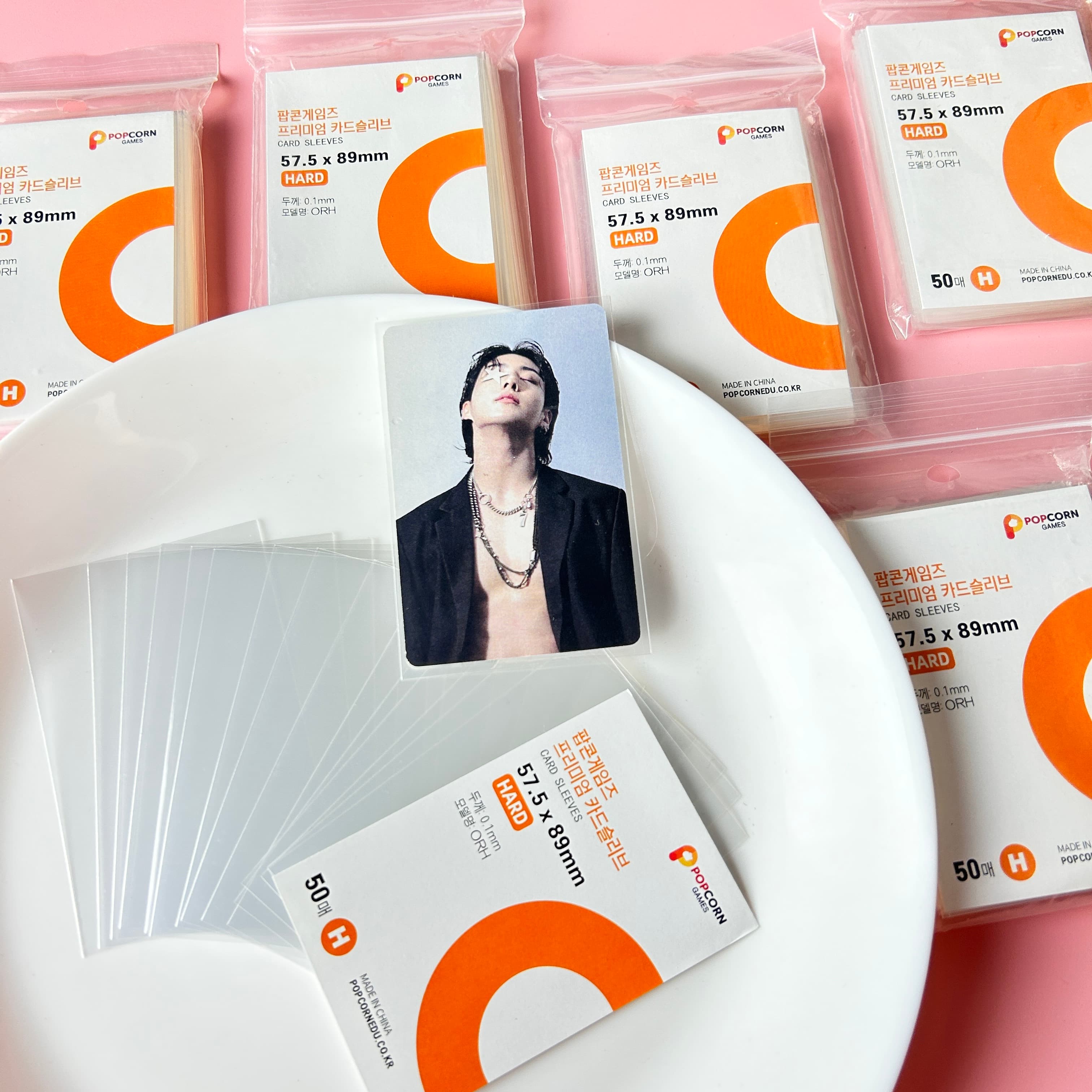 Card Penny Sleeve - 50 Stück kratzfeste transparente CPP-Hartplastikhüllen, säurefreie