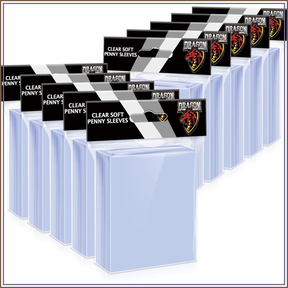 Card Penny Sleeve - 1000 Stück Kartenhüllen Top Loaders für