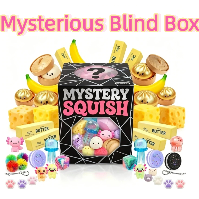 Mystery Box Blind Bag - 100 Styles Squishy Squeeze Fidget Blind