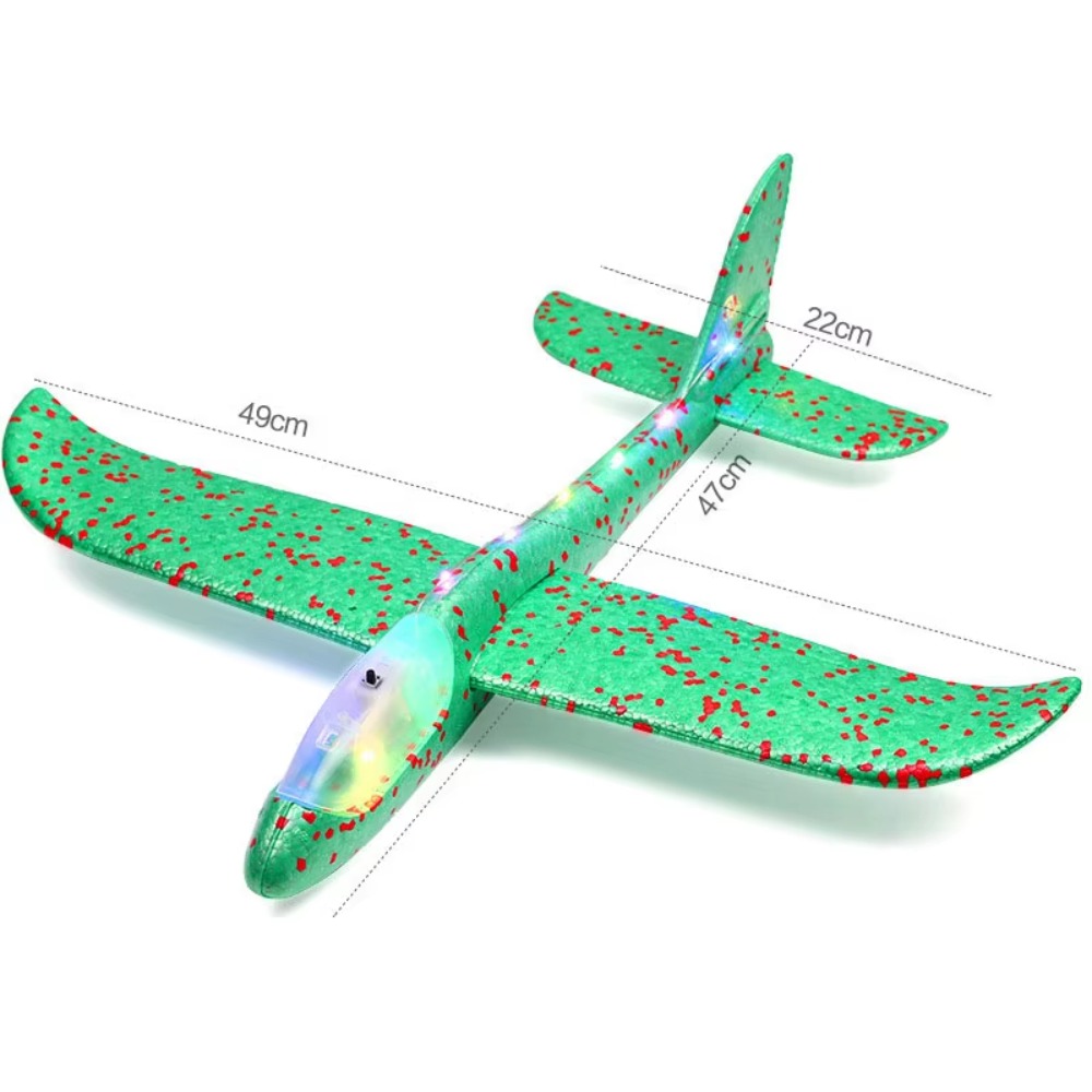 Model Airplane Plastic - Großes Schaumstoff-Gleitflugzeug aus EPP-Material, Ultraleichtes Trägheitsflugzeug