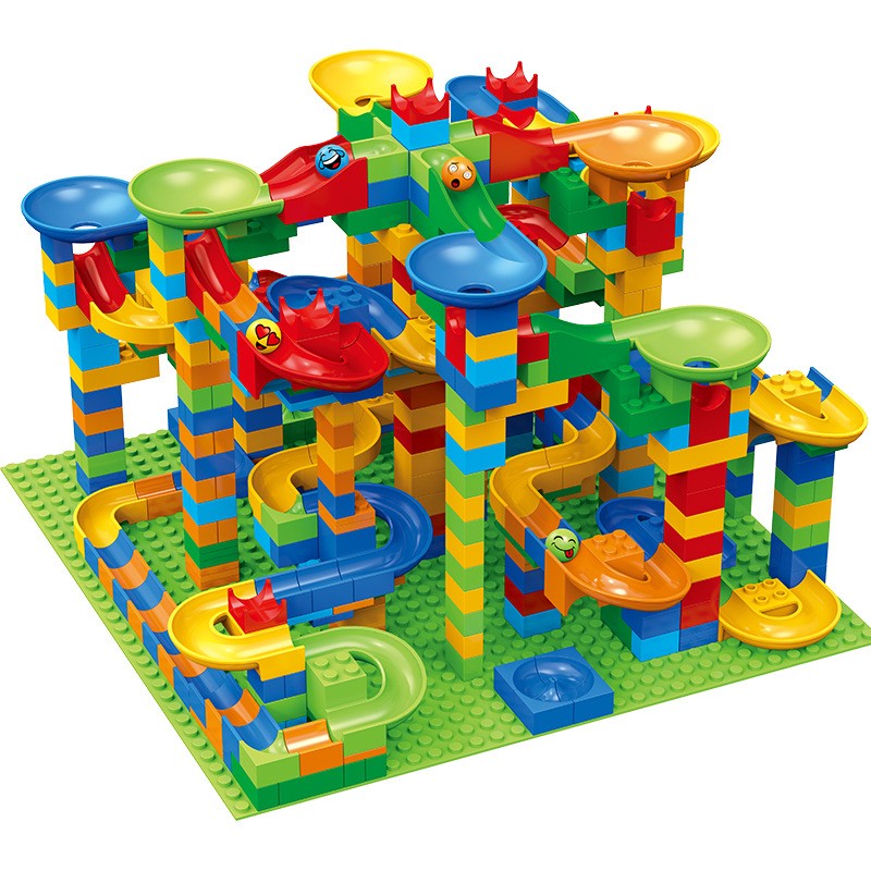Lego Set Creator - 84-504PCS Marmor Rennen Run Blöcke Labyrinth
