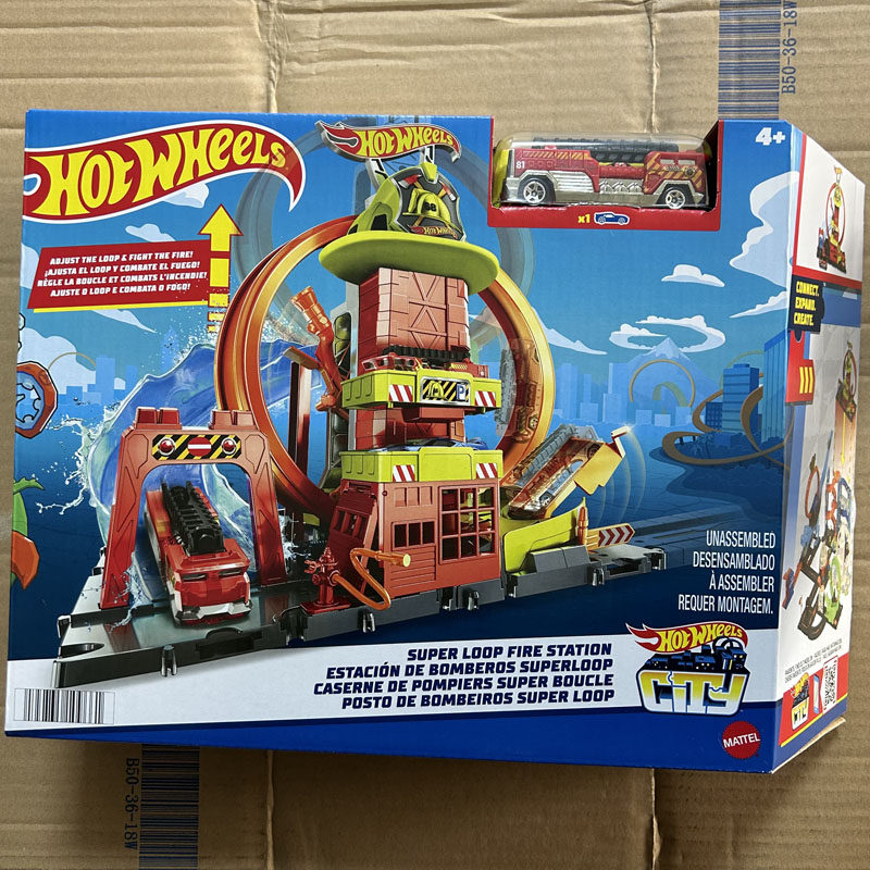 Hot Wheels Car Track Sets - Hot Wheels Steam Drop & Score