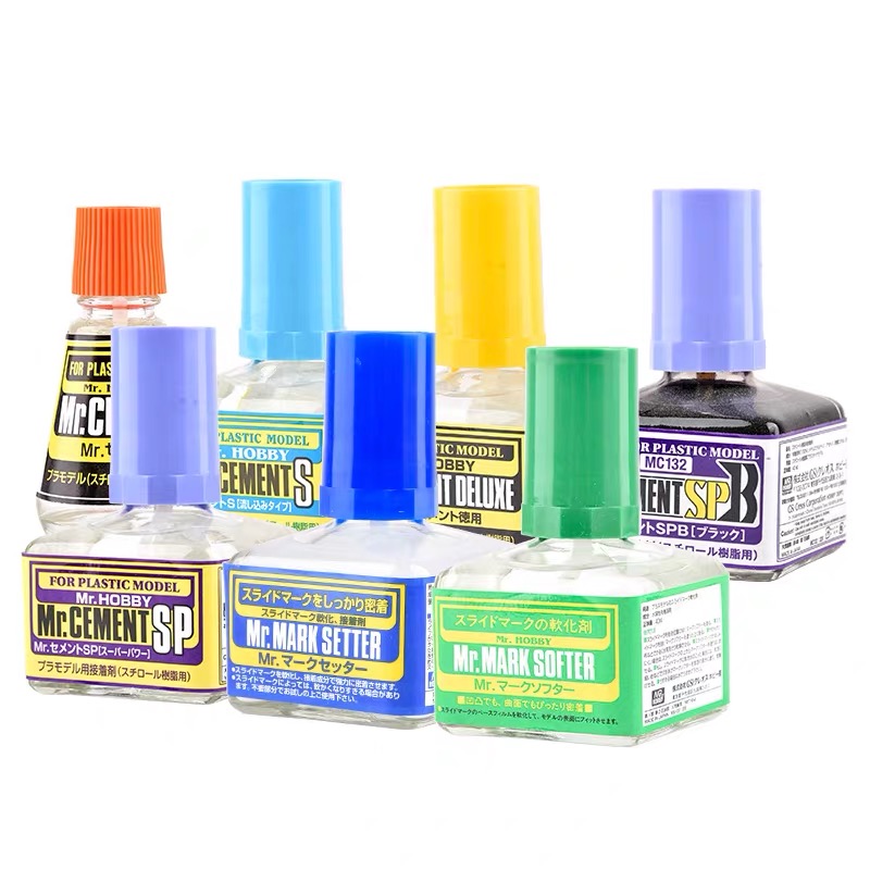 Tamiya Model Paint Set - Spezialkleber für Militärmodellbausätze, ABS-Kunststoffharz-Reparatur, schnell trocknender
