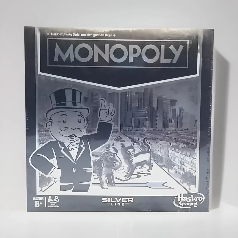 Hasbro Game Monopoly - Hasbro Monopoly-Figur, silbriges Puppenbrett, Rollenspiele, Rollenspiel,