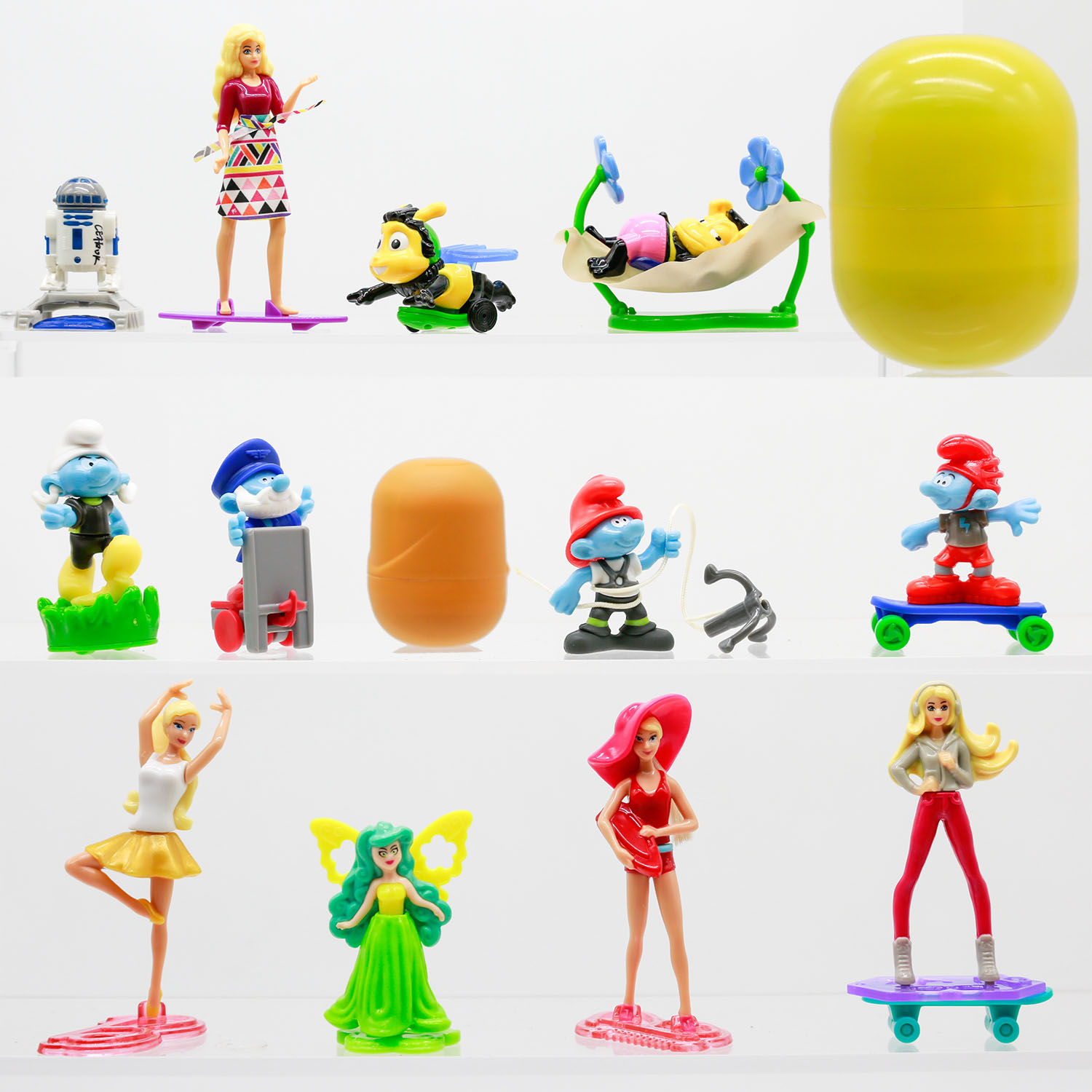 Capsule Toy Gashapon - Kinder Gashapon Kapselspielzeug Überraschung Anime Cartoon