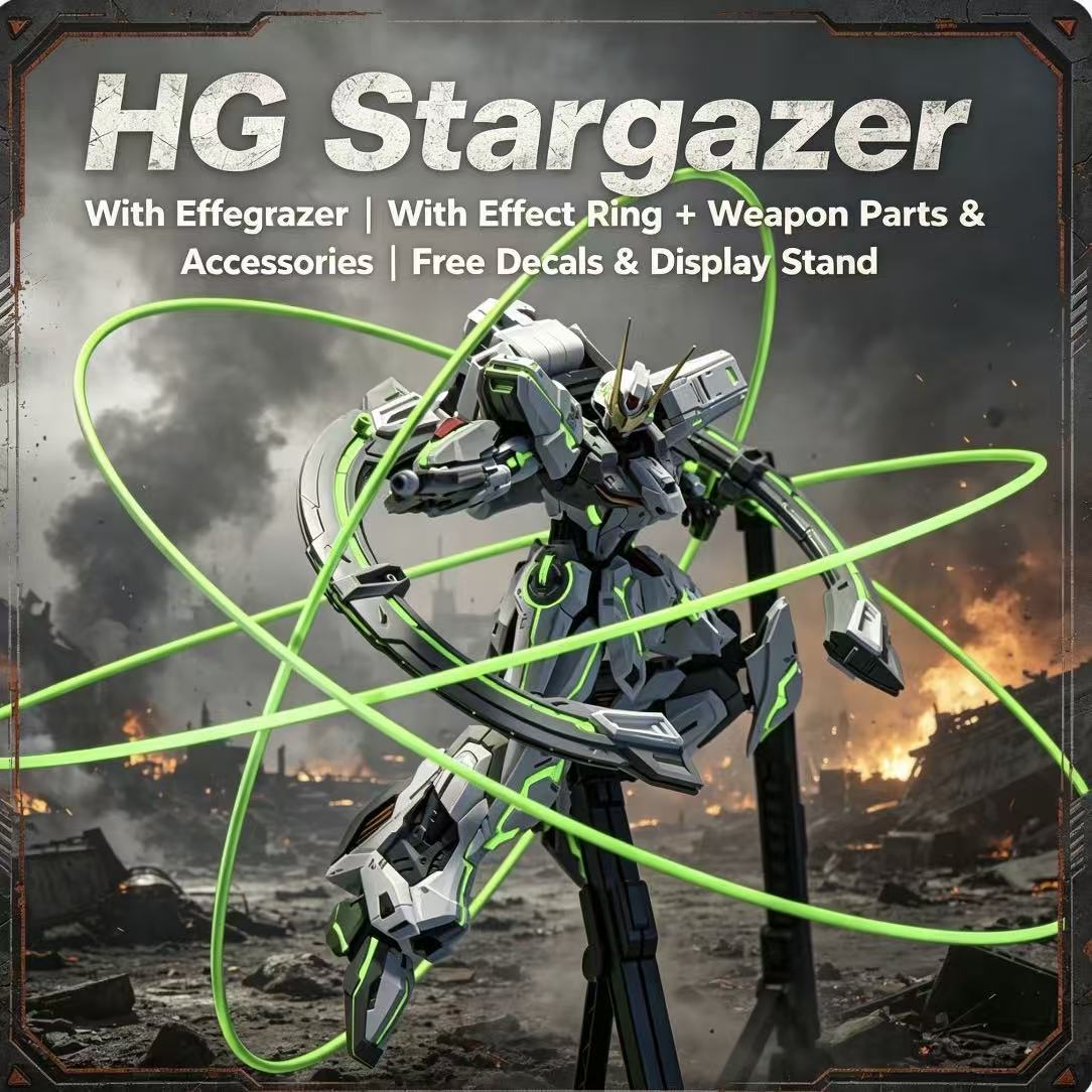 47 HG Stargazer Mecha mit Effe – Bandai Model Gundam Hg Bewertung und Preis
