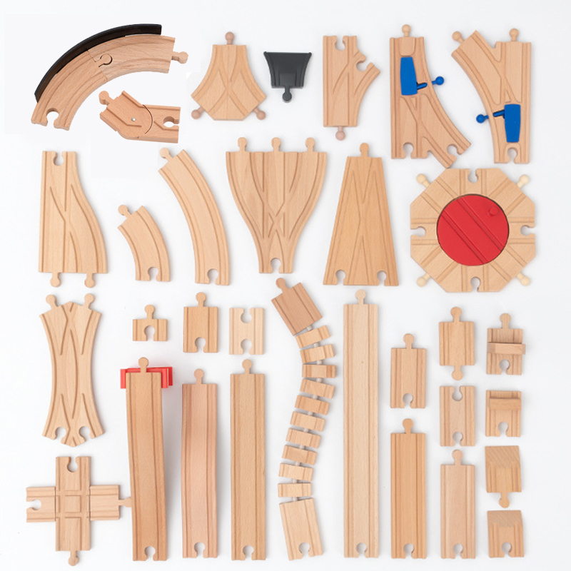 Neue Holzschienen-Zubehörteile – Hot Wheels Car Track Sets Bewertung und Preis
