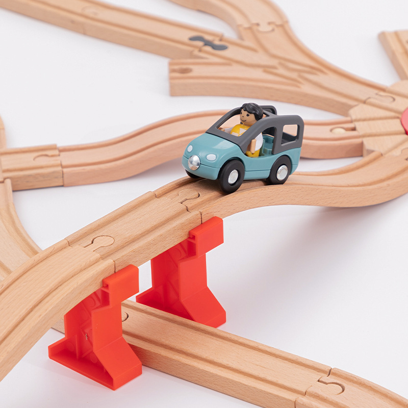Neue Holzschienen-Zubehörteile – Hot Wheels Car Track Sets Bewertung und Preis