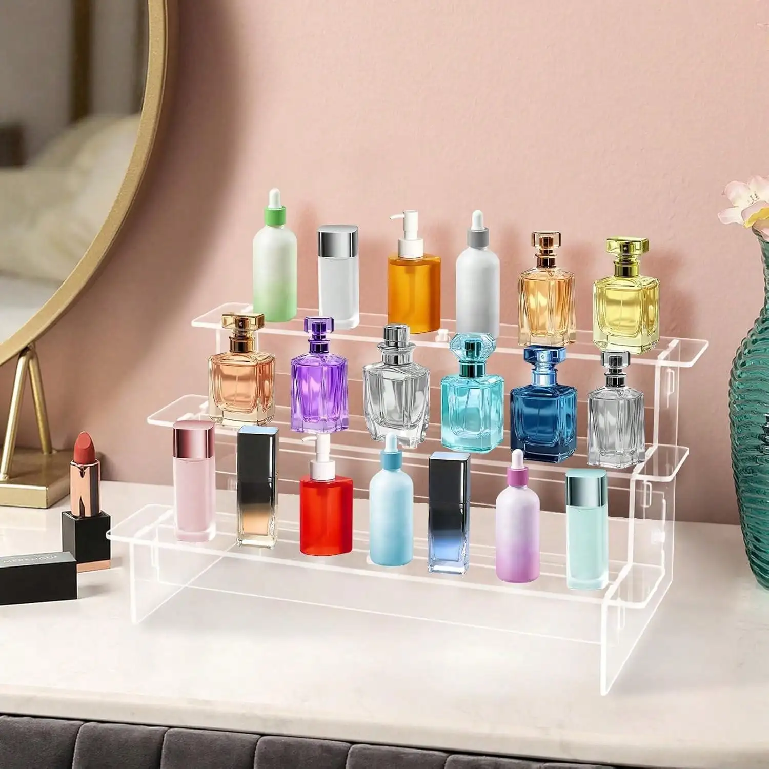 Acryl Display Riser Parfüm Org – Display Risers Set Bewertung und Preis