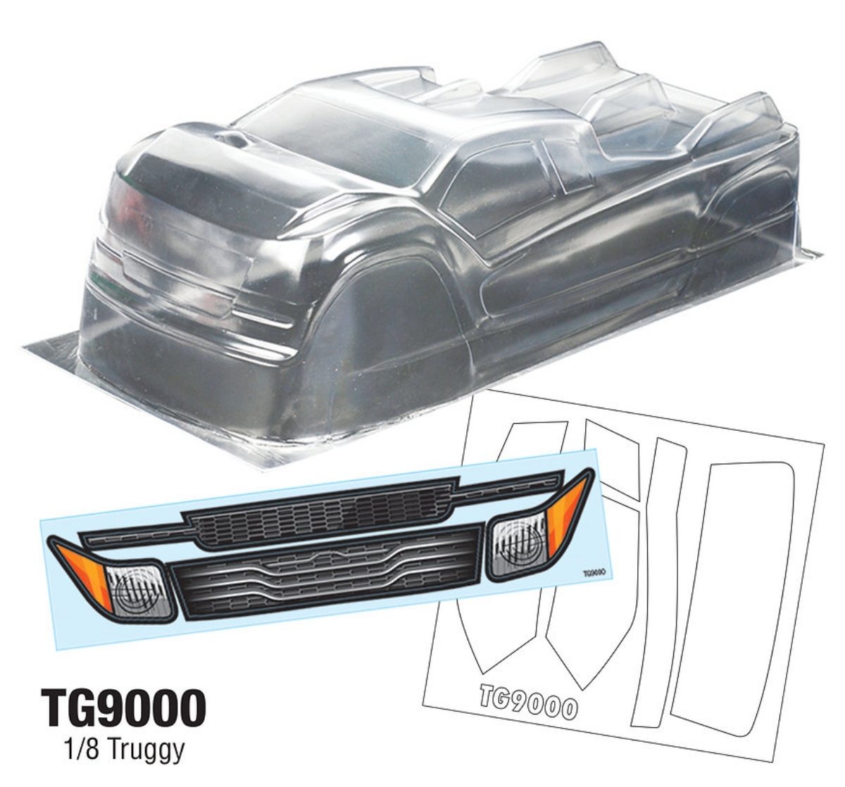 TG9000 1/8 Truggy-Karosserie p – Tamiya Model Paint Set Bewertung und Preis