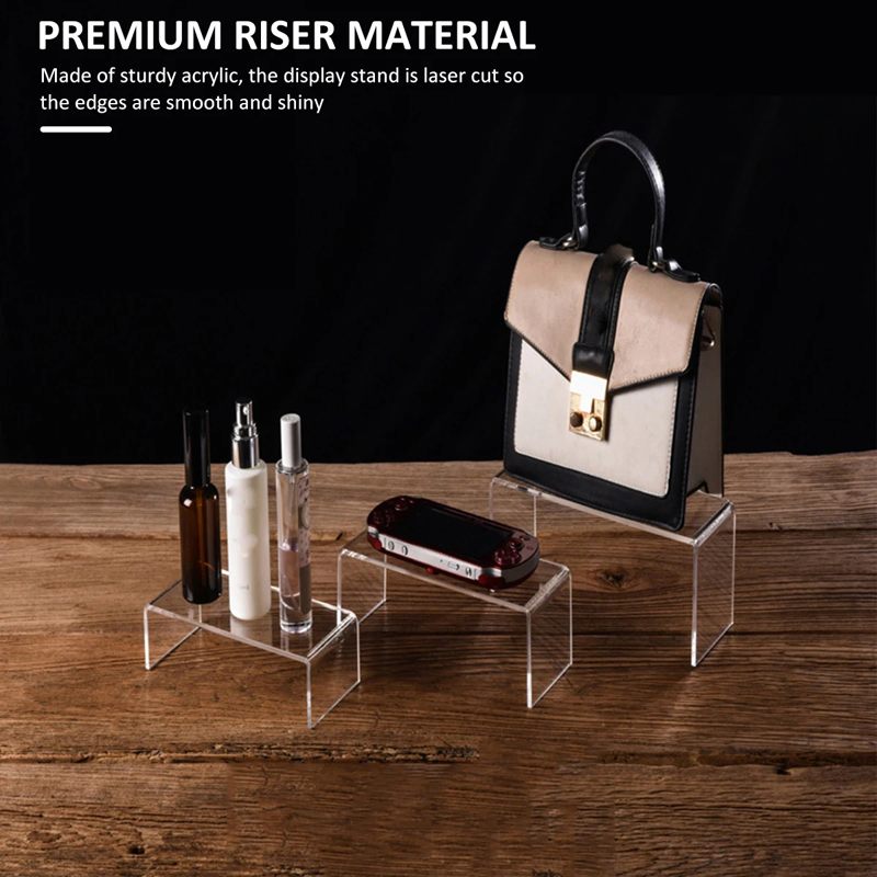 3/5 Stück Acryl-Displayständer – Display Risers Set Bewertung und Preis