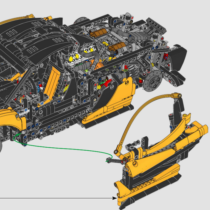 Gelber Zusammengebauter Sportw – Lego Set Technic Bewertung und Preis