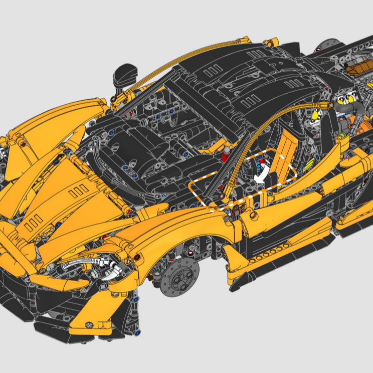 Gelber Zusammengebauter Sportw – Lego Set Technic Bewertung und Preis