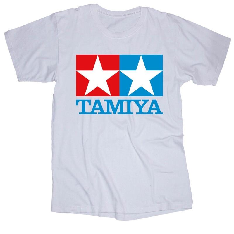 TAMIYA Logo weißes T-Shirt RC  – Tamiya Model Rc Car Bewertung und Preis