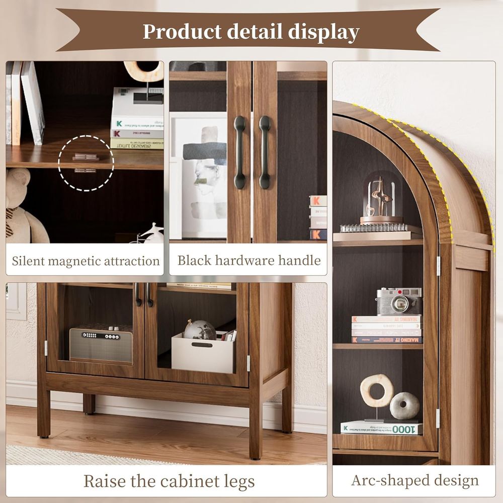 70,9 cm Hohe Walnuss-Acrylglas – Display Case Acrylic Bewertung und Preis