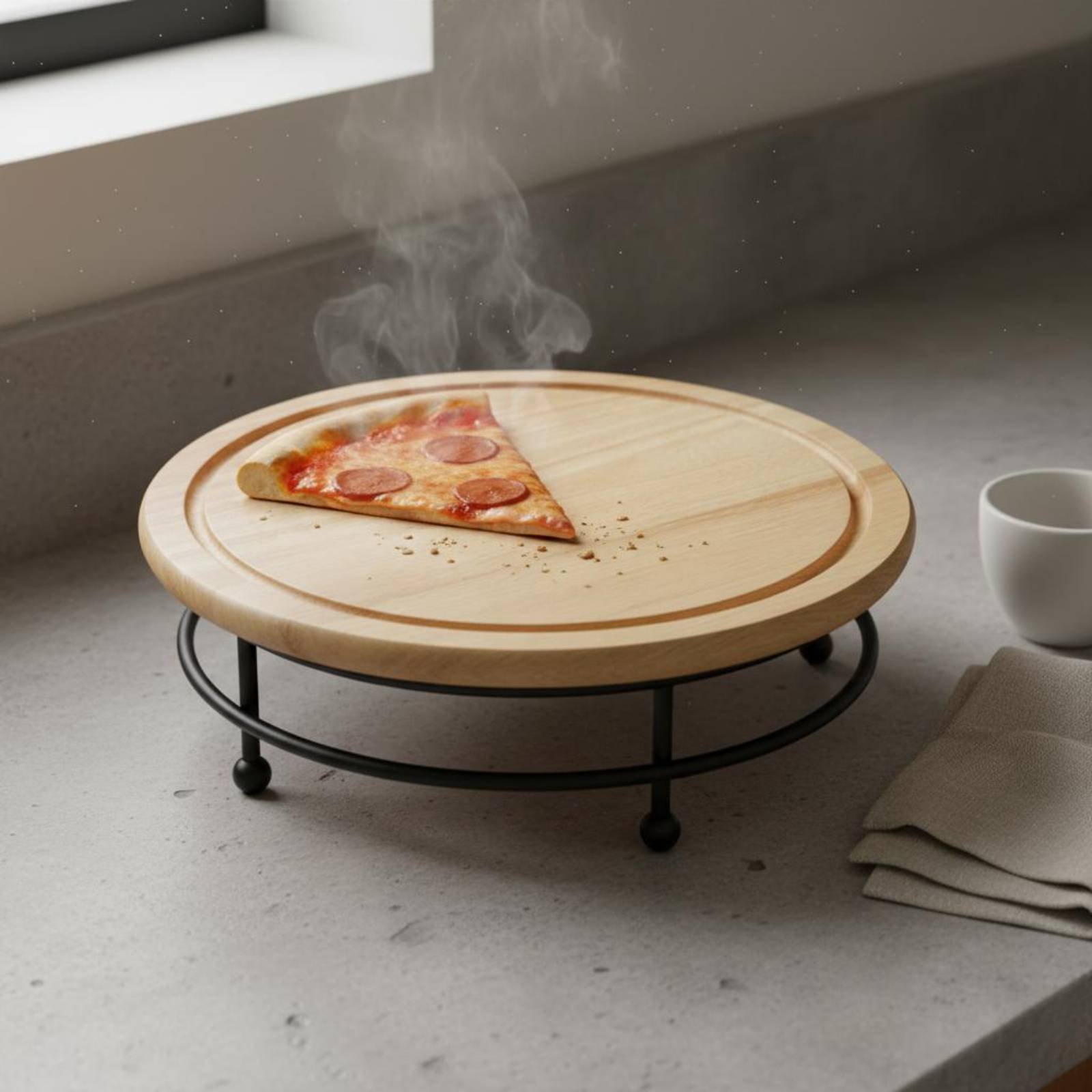 Pizza-Ständer im Retro-Design, – Display Risers Set Bewertung und Preis