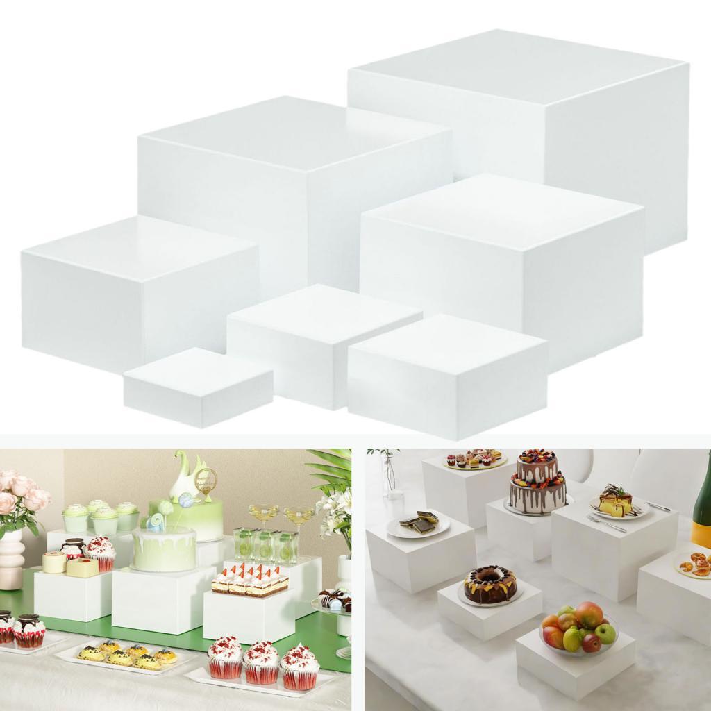 7-teilige Acryl-Würfel-Display – Display Risers Set Bewertung und Preis
