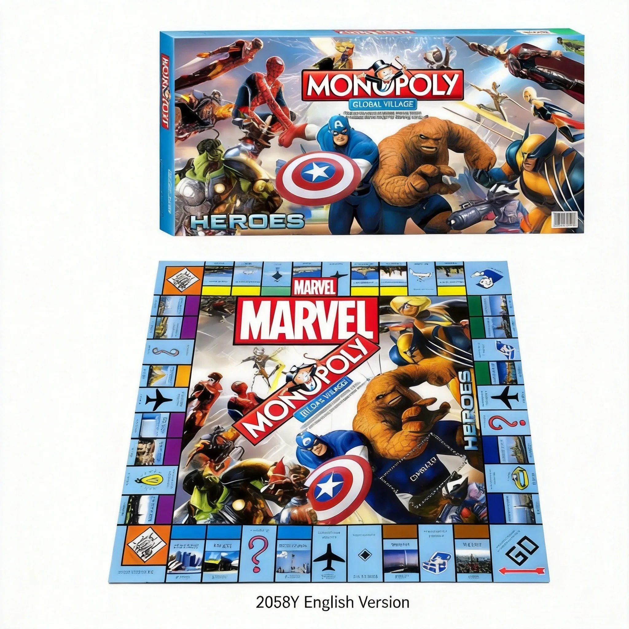 Marvel Heroes Monopoly Global  – Hasbro Game Monopoly Bewertung und Preis