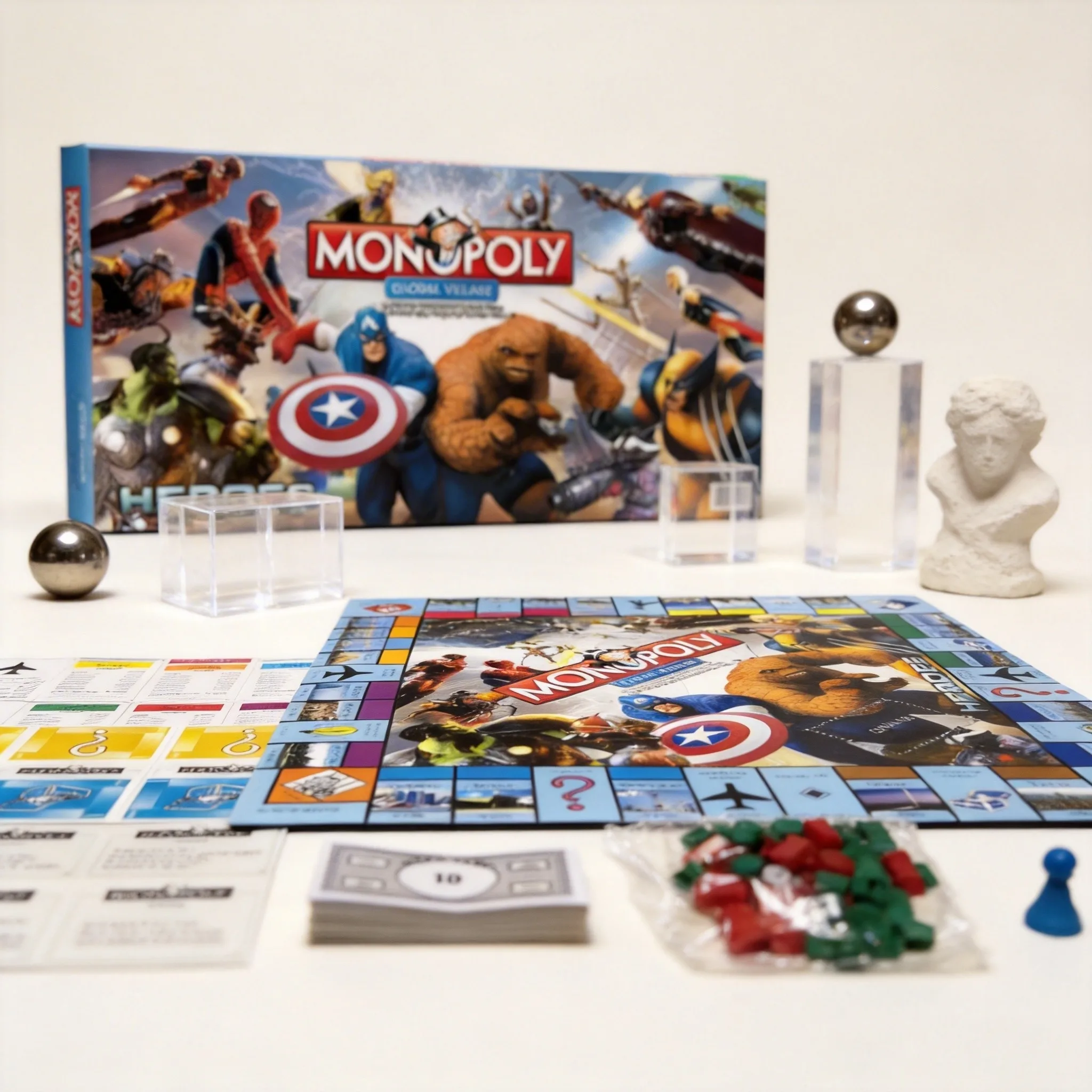 Marvel Heroes Monopoly Global  – Hasbro Game Monopoly Bewertung und Preis