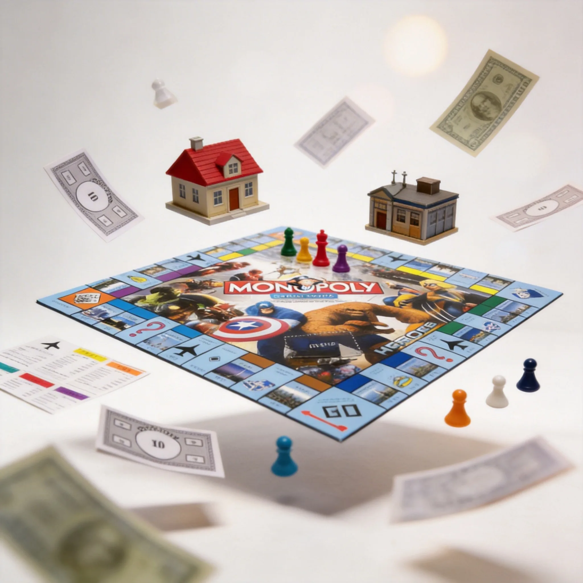 Marvel Heroes Monopoly Global  – Hasbro Game Monopoly Bewertung und Preis
