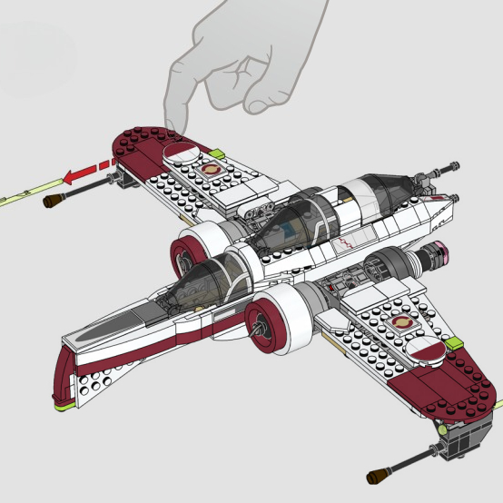 Weltraum-Kampfflugzeug-Modellb – Lego Set Technic Bewertung und Preis