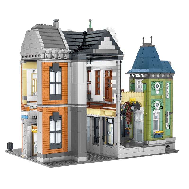 5477 stücke drängen Straßen an – Lego Set Creator Bewertung und Preis