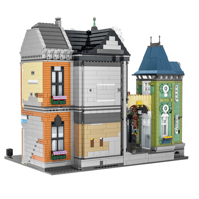 5477 stücke drängen Straßen an – Lego Set Creator Bewertung und Preis