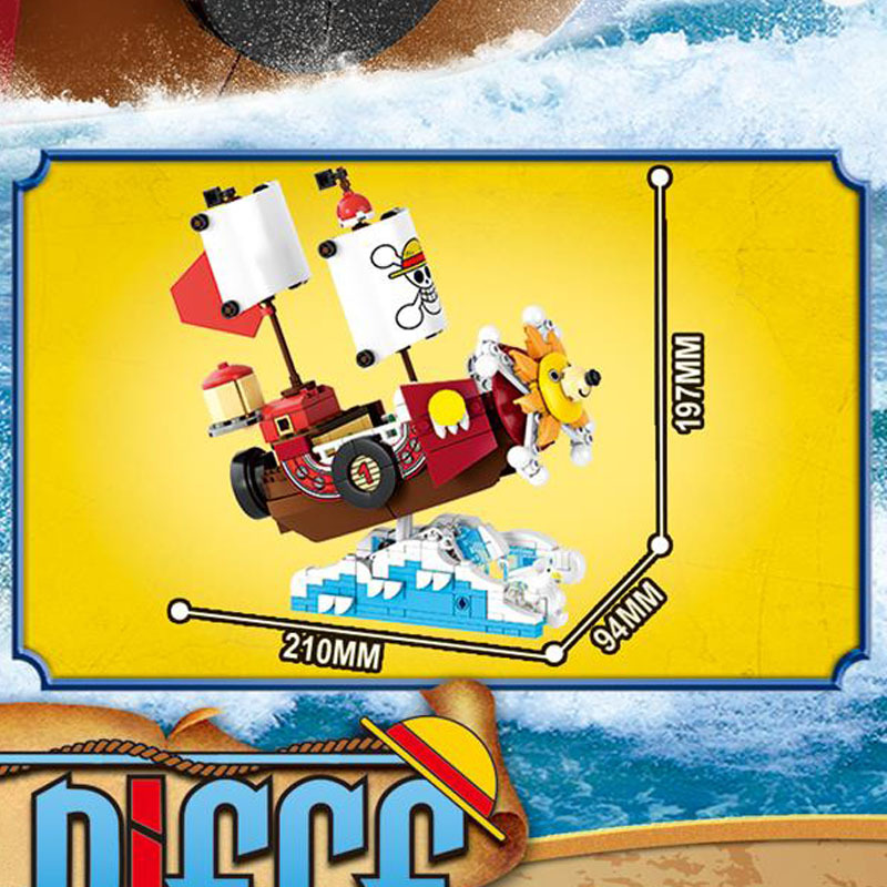 Auf Lager: One Piece Piratensc – Lego Set Technic Bewertung und Preis